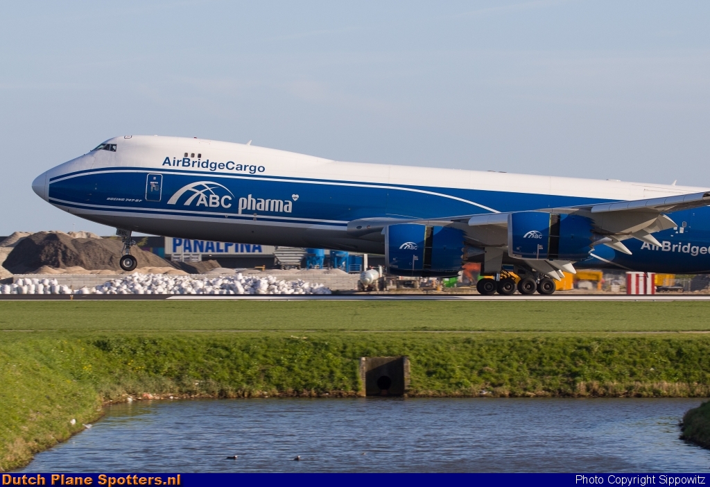 VP-BBL Boeing 747-8 AirBridgeCargo by Sippowitz