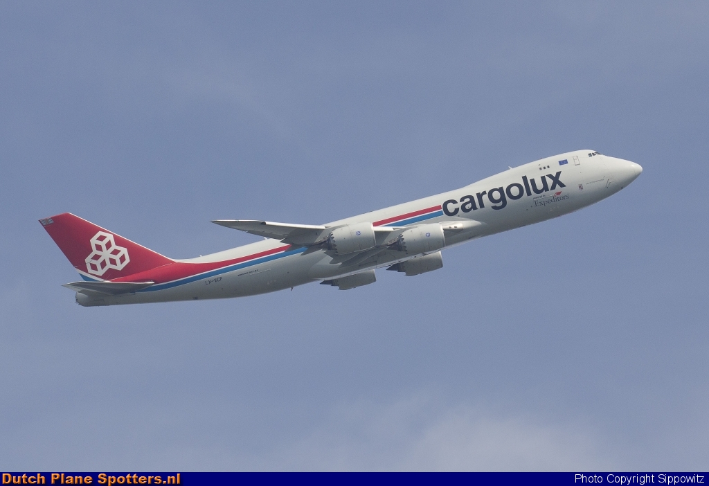 LX-VCF Boeing 747-8 Cargolux by Sippowitz