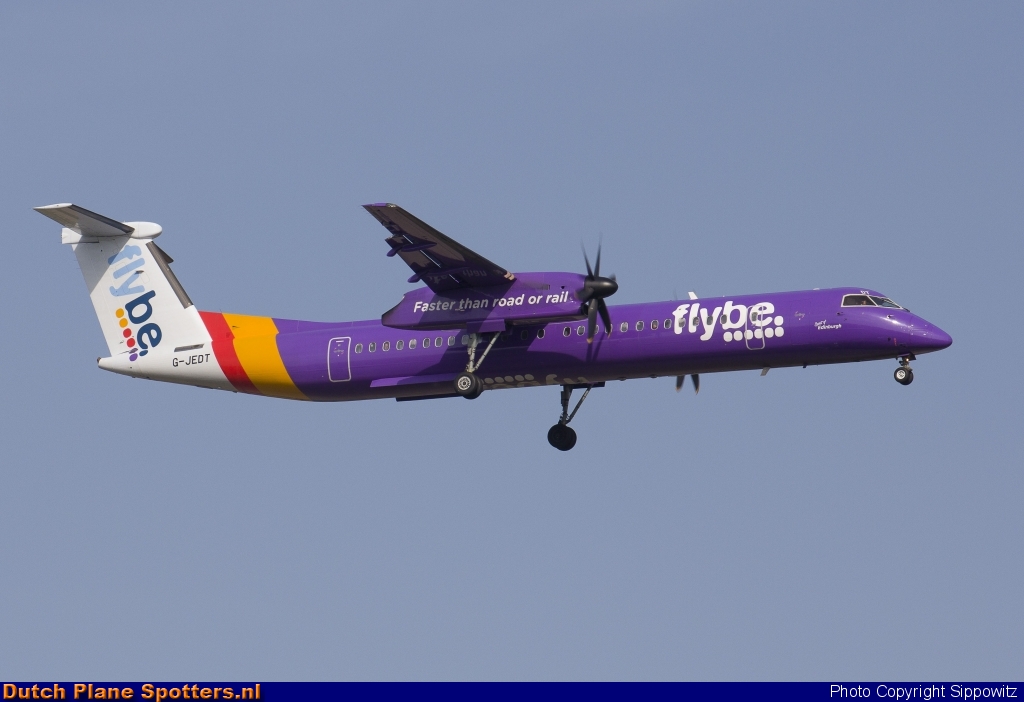 G-JEDT Bombardier Dash 8-Q400 Flybe by Sippowitz