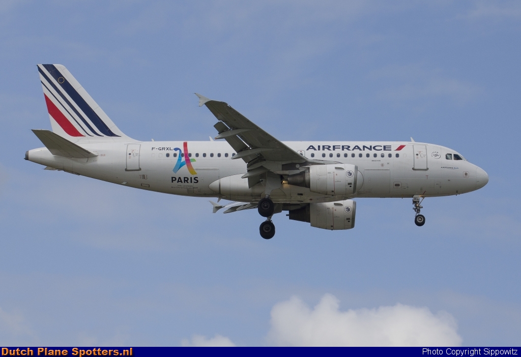 F-GRXL Airbus A319 Air France by Sippowitz