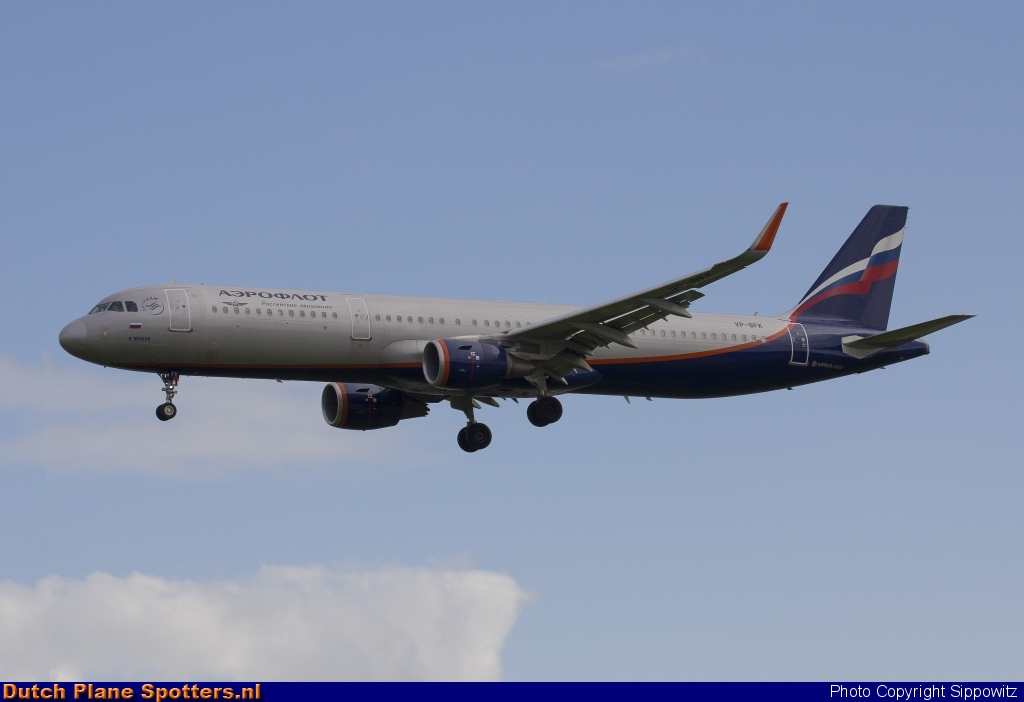 VP-BFK Airbus A321 Aeroflot - Russian Airlines by Sippowitz