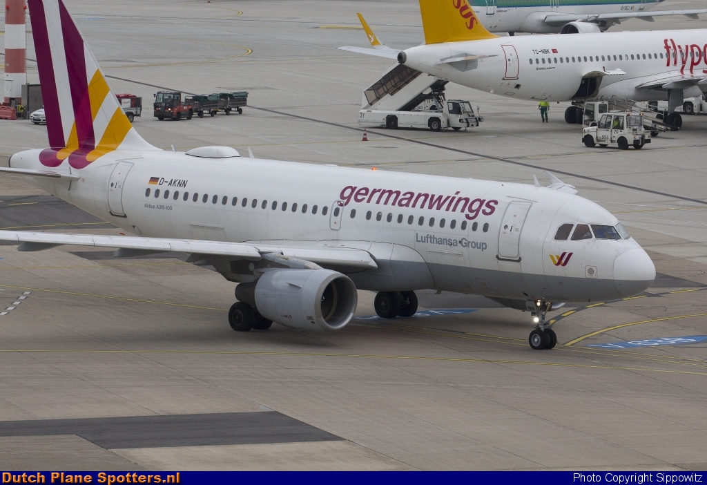D-AKNN Airbus A319 Germanwings by Sippowitz