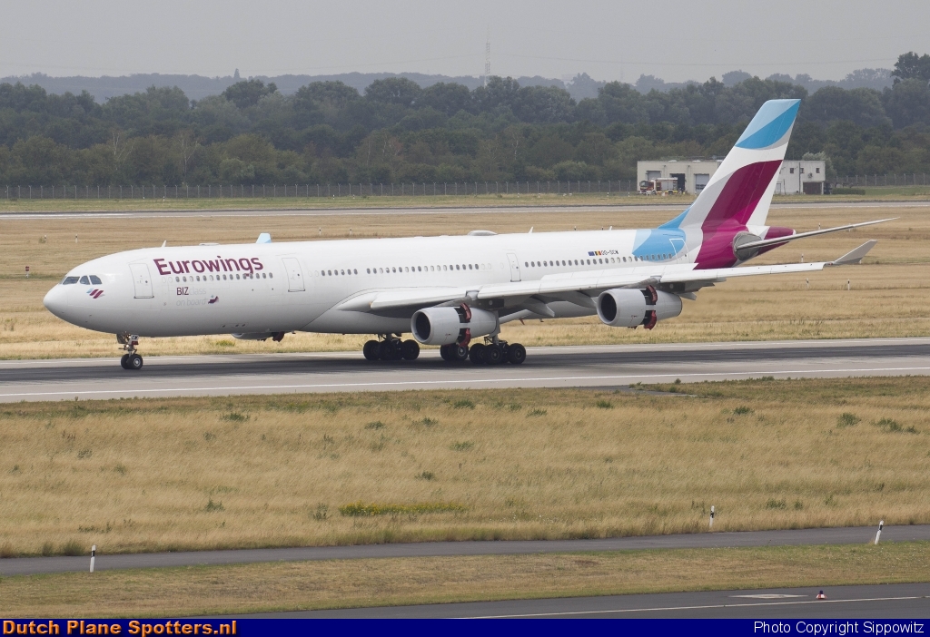 OO-SCW Airbus A340-300 Brussels Airlines (Eurowings) by Sippowitz