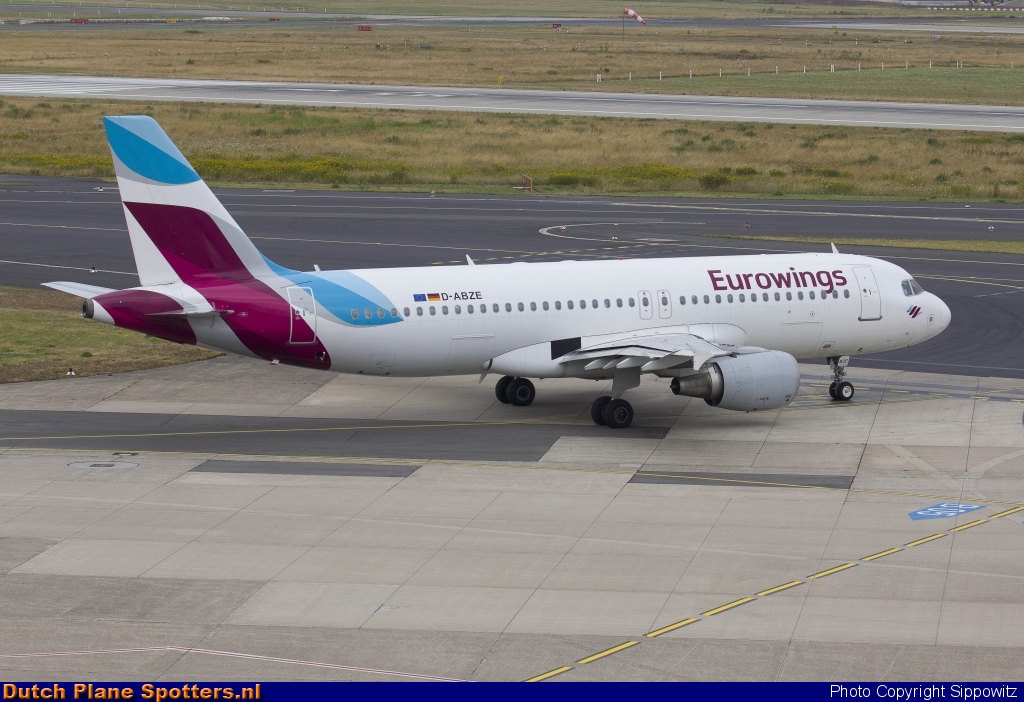 D-ABZE Airbus A320 Eurowings by Sippowitz