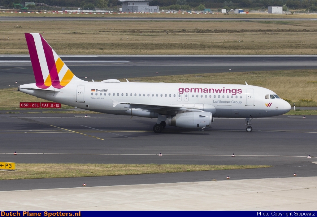 D-AGWF Airbus A319 Germanwings by Sippowitz