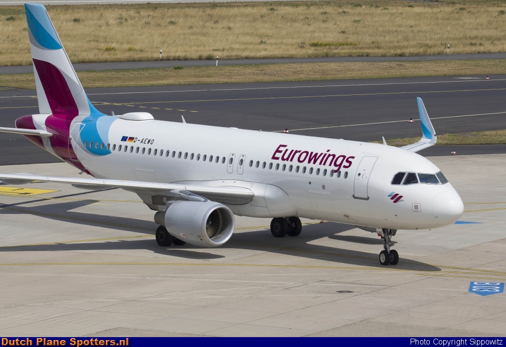 D-AEWO Airbus A320 Eurowings by Sippowitz