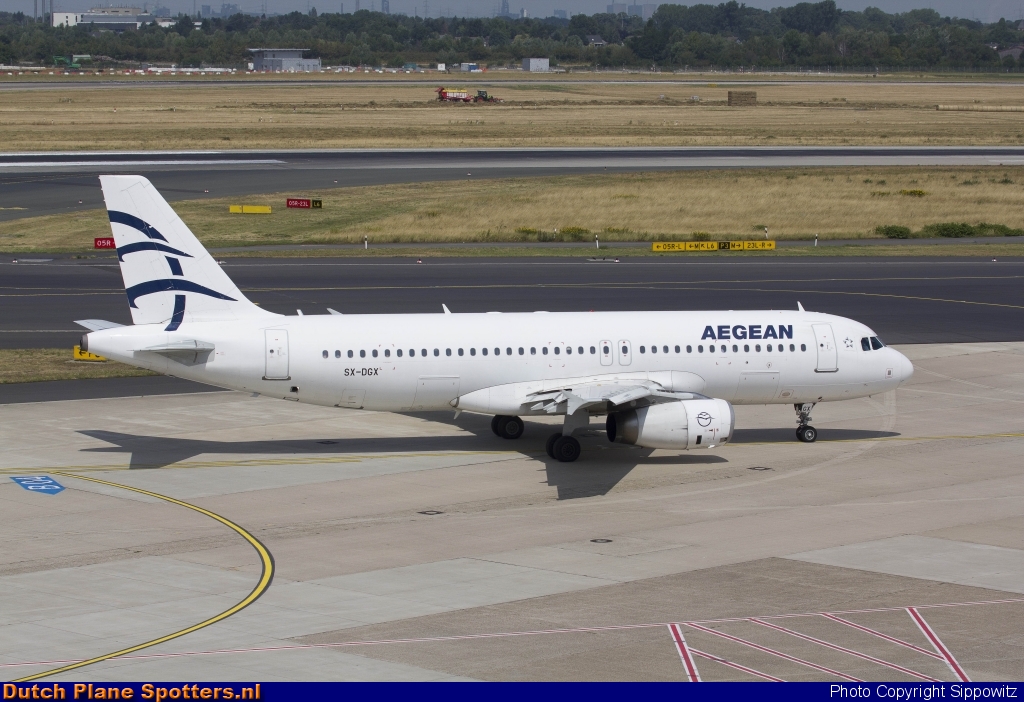 SX-DGX Airbus A320 Aegean Airlines by Sippowitz