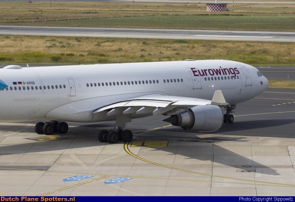 D-AXGD Airbus A330-200 Eurowings by Sippowitz