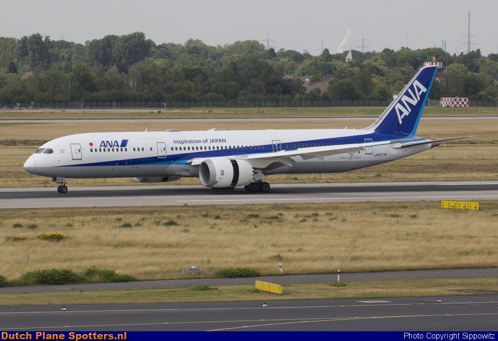 JA877A Boeing 787-9 Dreamliner All Nippon Airlines by Sippowitz