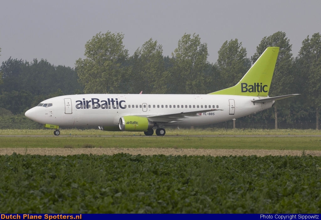 YL-BBS Boeing 737-300 Air Baltic by Sippowitz