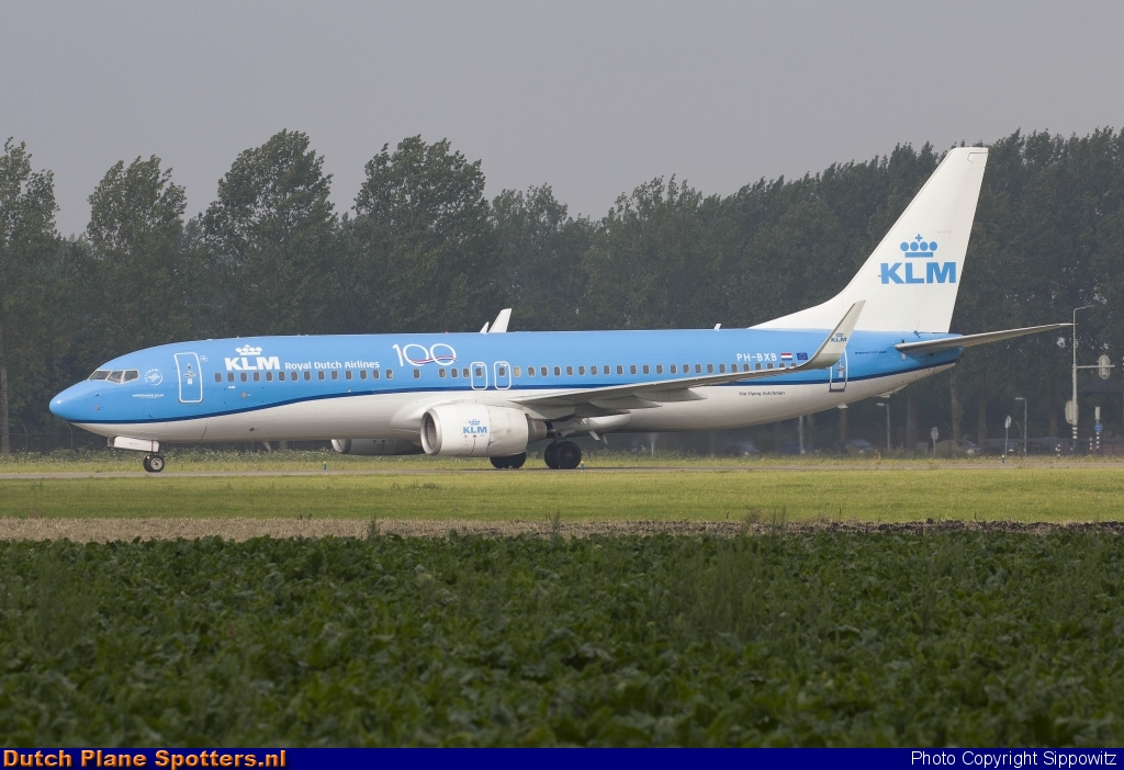 PH-BXB Boeing 737-800 KLM Royal Dutch Airlines by Sippowitz