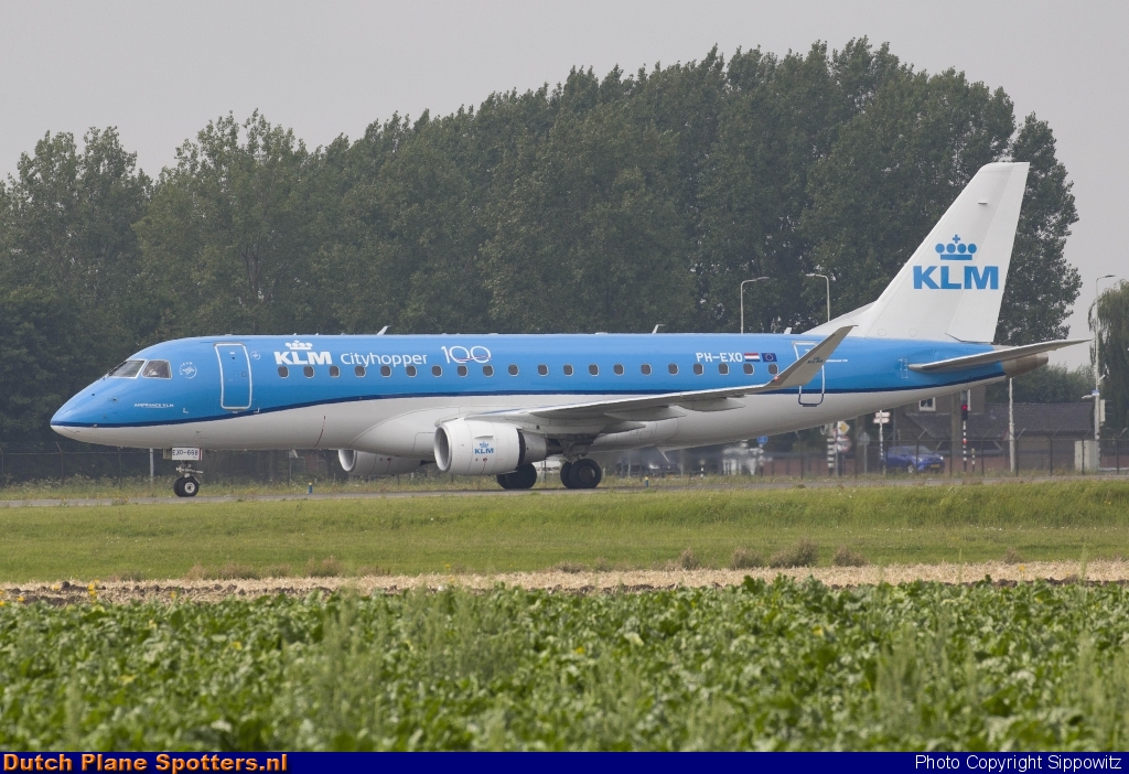 PH-EXO Embraer 175 KLM Cityhopper by Sippowitz