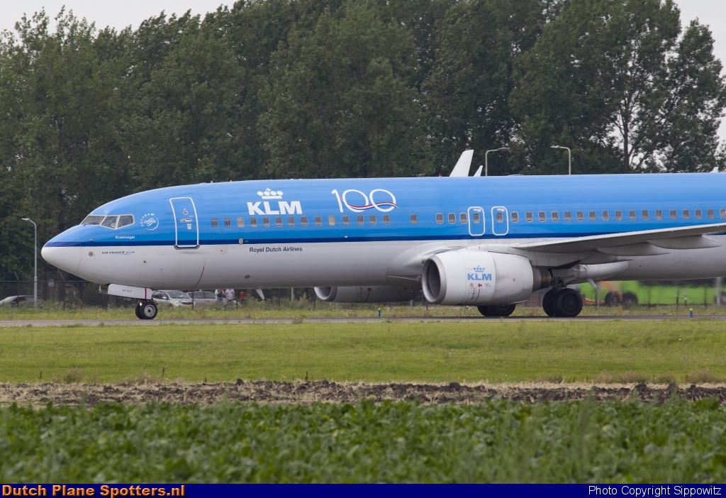 PH-BXG Boeing 737-800 KLM Royal Dutch Airlines by Sippowitz