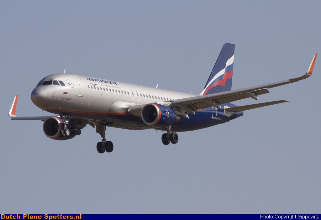 VP-BFA Airbus A320 Aeroflot - Russian Airlines by Sippowitz