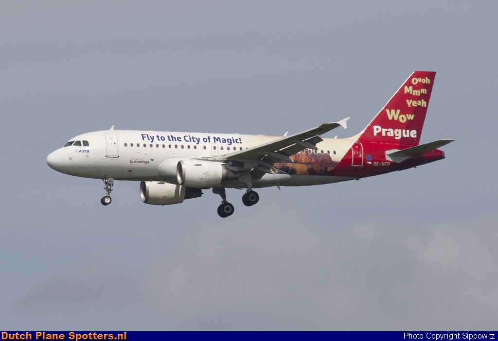 OK-NEP Airbus A319 Eurowings (CSA Czech Airlines) by Sippowitz