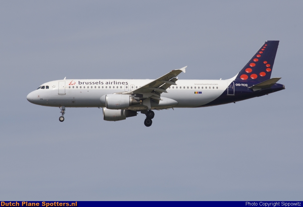 OO-TCQ Airbus A320 Brussels Airlines by Sippowitz