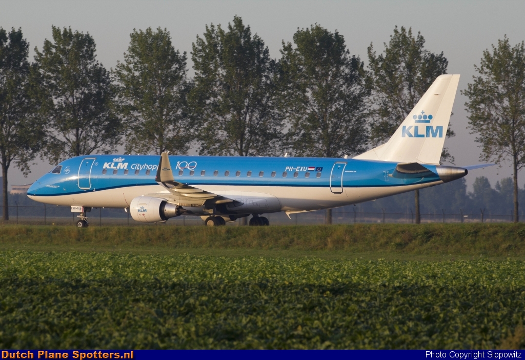 PH-EXU Embraer 175 KLM Cityhopper by Sippowitz