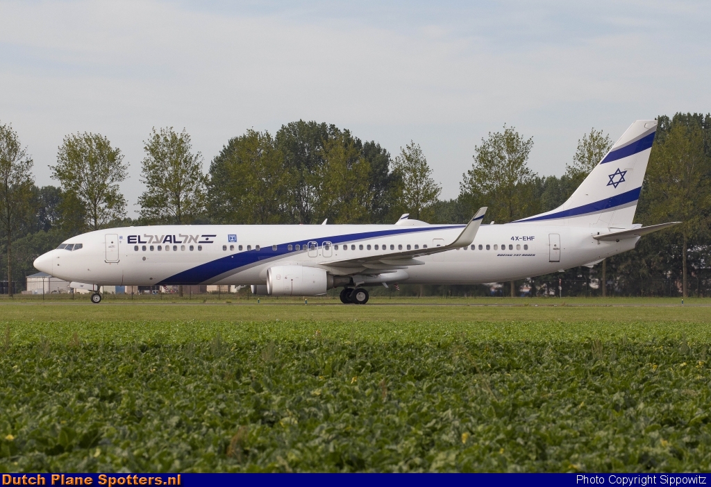 4X-EHF Boeing 737-900 El Al Israel Airlines by Sippowitz