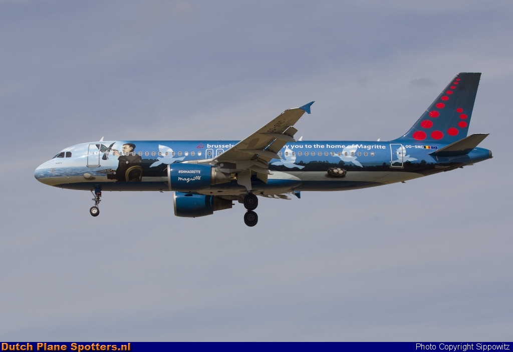OO-SNC Airbus A320 Brussels Airlines by Sippowitz