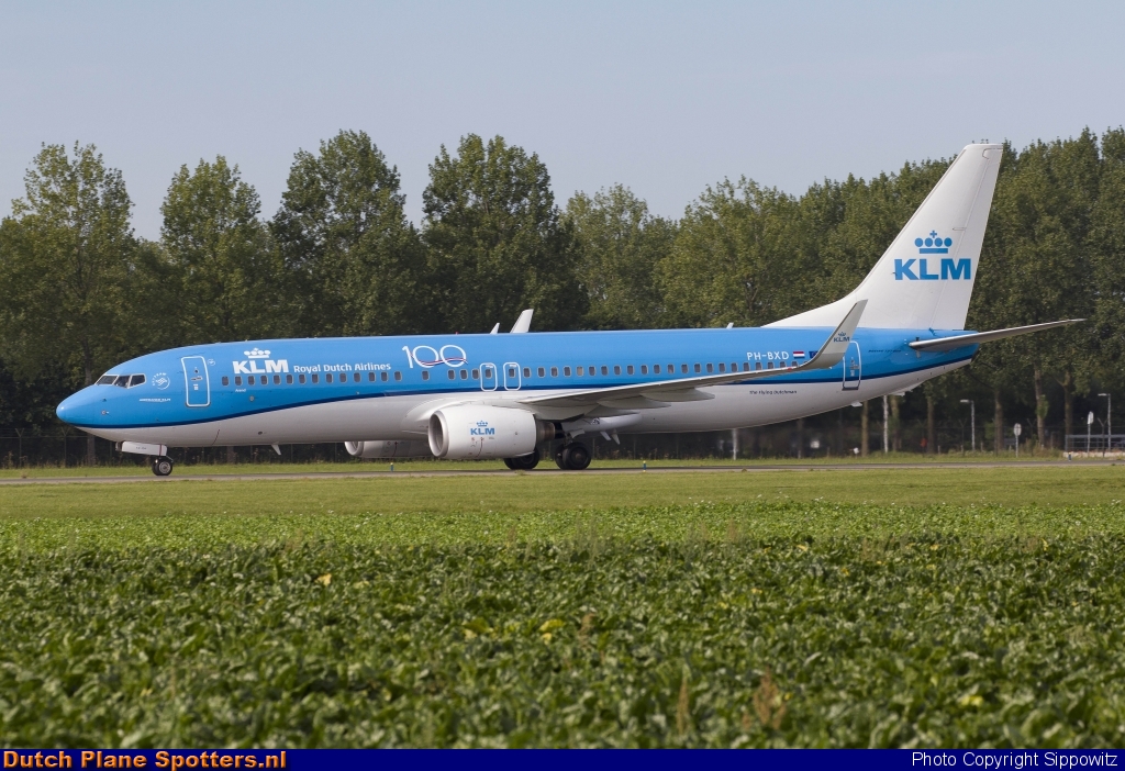 PH-BXD Boeing 737-800 KLM Royal Dutch Airlines by Sippowitz