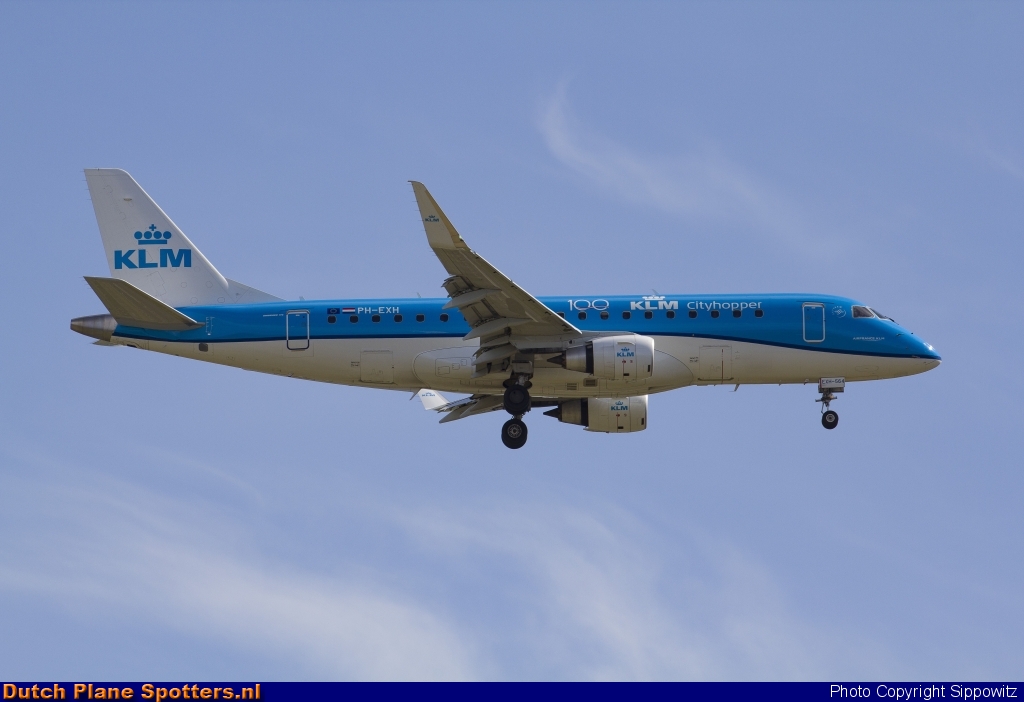 PH-EXH Embraer 175 KLM Cityhopper by Sippowitz
