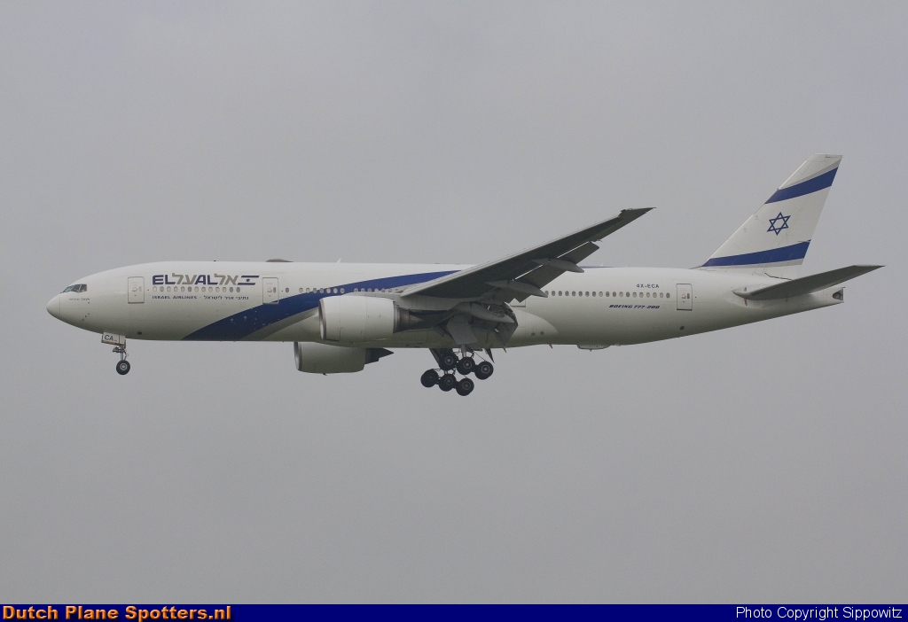 4X-ECA Boeing 777-200 El Al Israel Airlines by Sippowitz