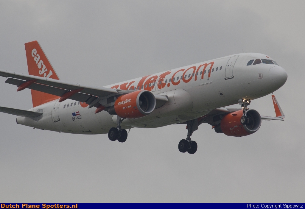 OE-ICU Airbus A320 easyJet Europe by Sippowitz