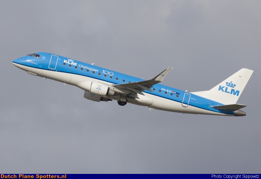 PH-EXI Embraer 175 KLM Cityhopper by Sippowitz