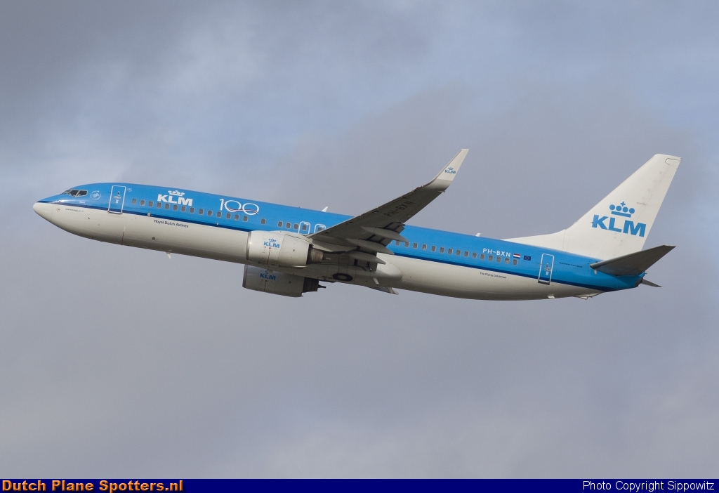 PH-BXN Boeing 737-800 KLM Royal Dutch Airlines by Sippowitz