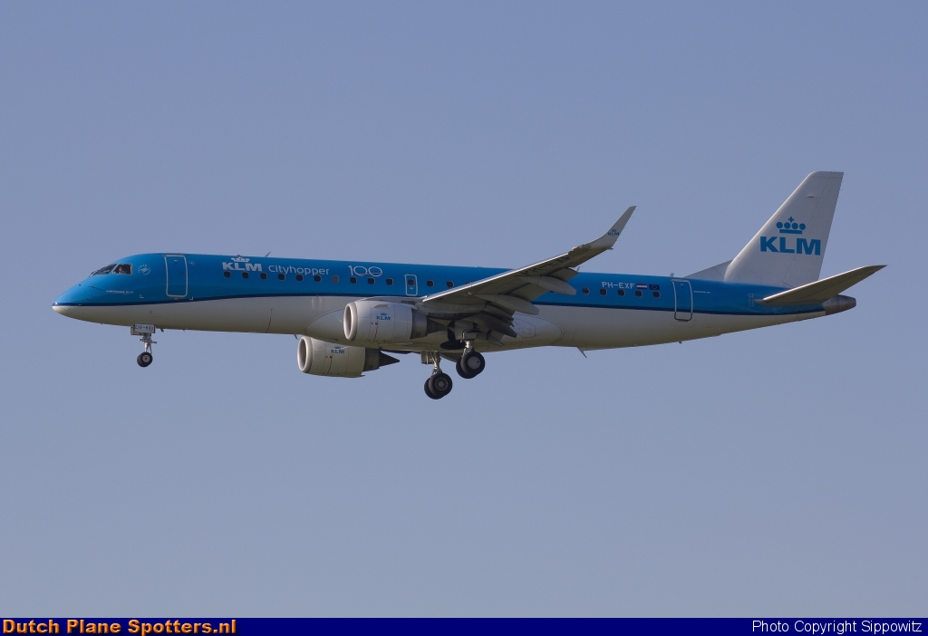 PH-EXF Embraer 190 KLM Cityhopper by Sippowitz