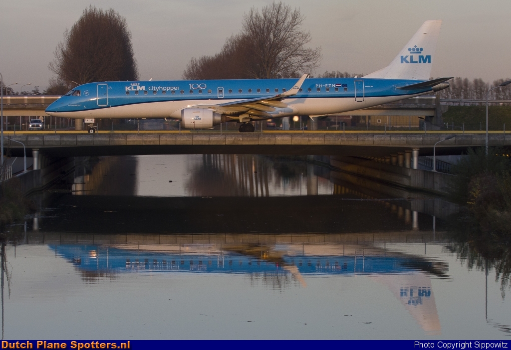 PH-EZN Embraer 190 KLM Cityhopper by Sippowitz