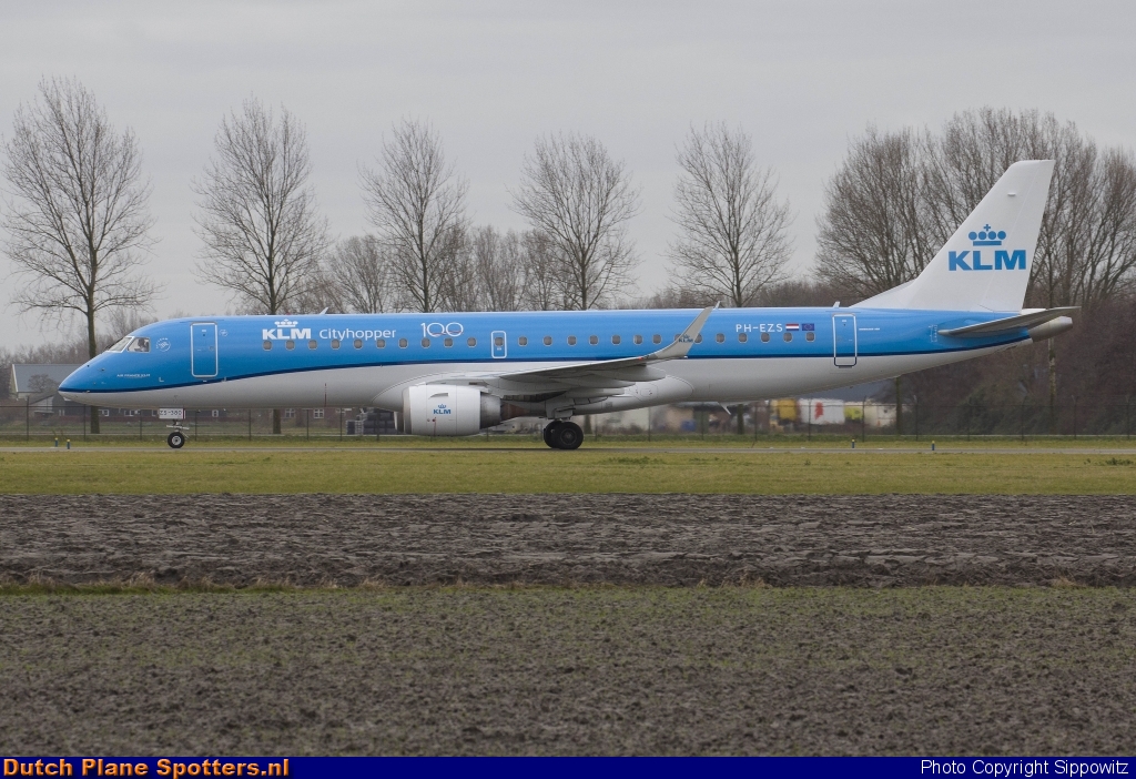 PH-EZS Embraer 190 KLM Cityhopper by Sippowitz
