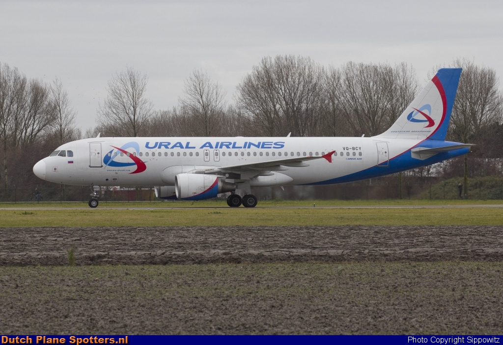 VQ-BCY Airbus A320 Ural Airlines by Sippowitz