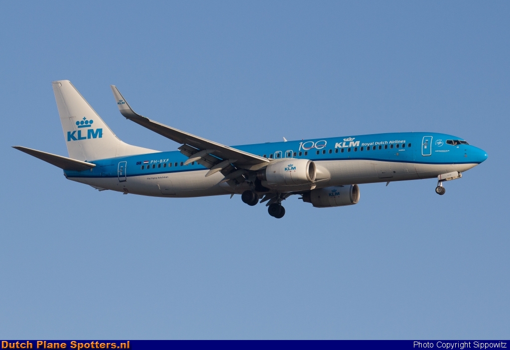 PH-BXF Boeing 737-800 KLM Royal Dutch Airlines by Sippowitz