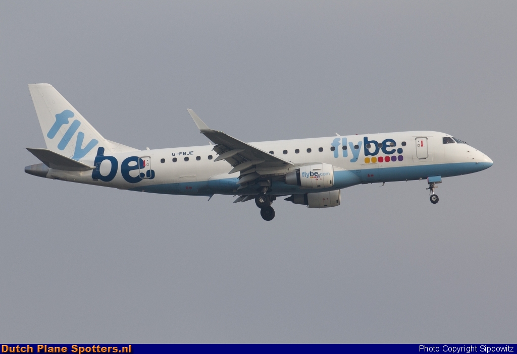 G-FBJE Embraer 175 Flybe by Sippowitz
