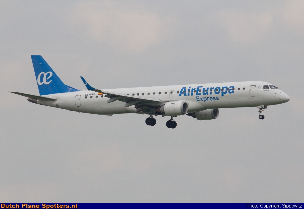 EC-KXD Embraer 195 Air Europa Express by Sippowitz