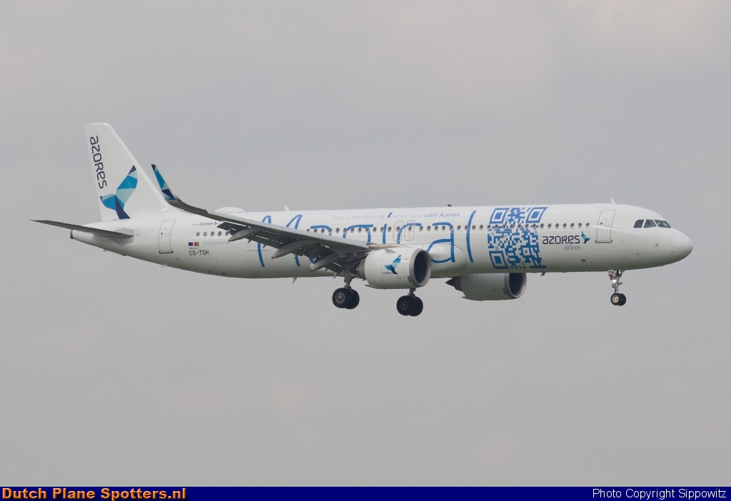 CS-TSH Airbus A321neo Azores Airlines by Sippowitz
