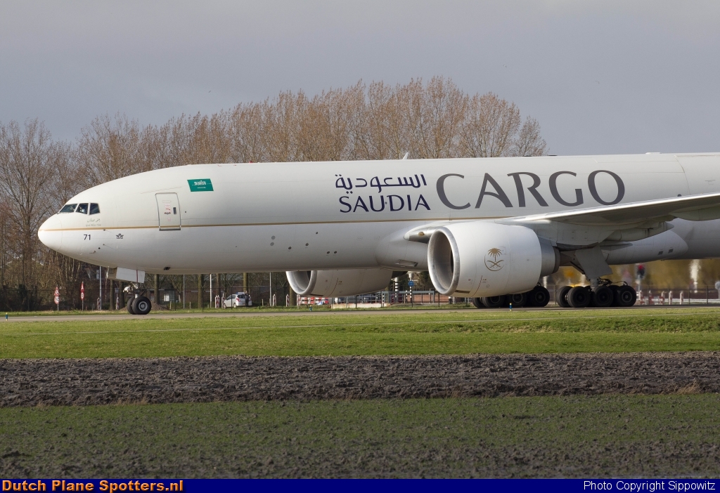 HZ-AK71 Boeing 777-F Saudi Arabian Cargo by Sippowitz