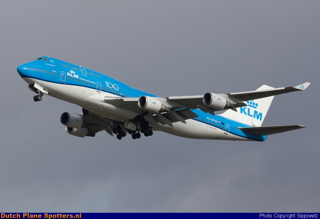 PH-BFN Boeing 747-400 KLM Royal Dutch Airlines by Sippowitz