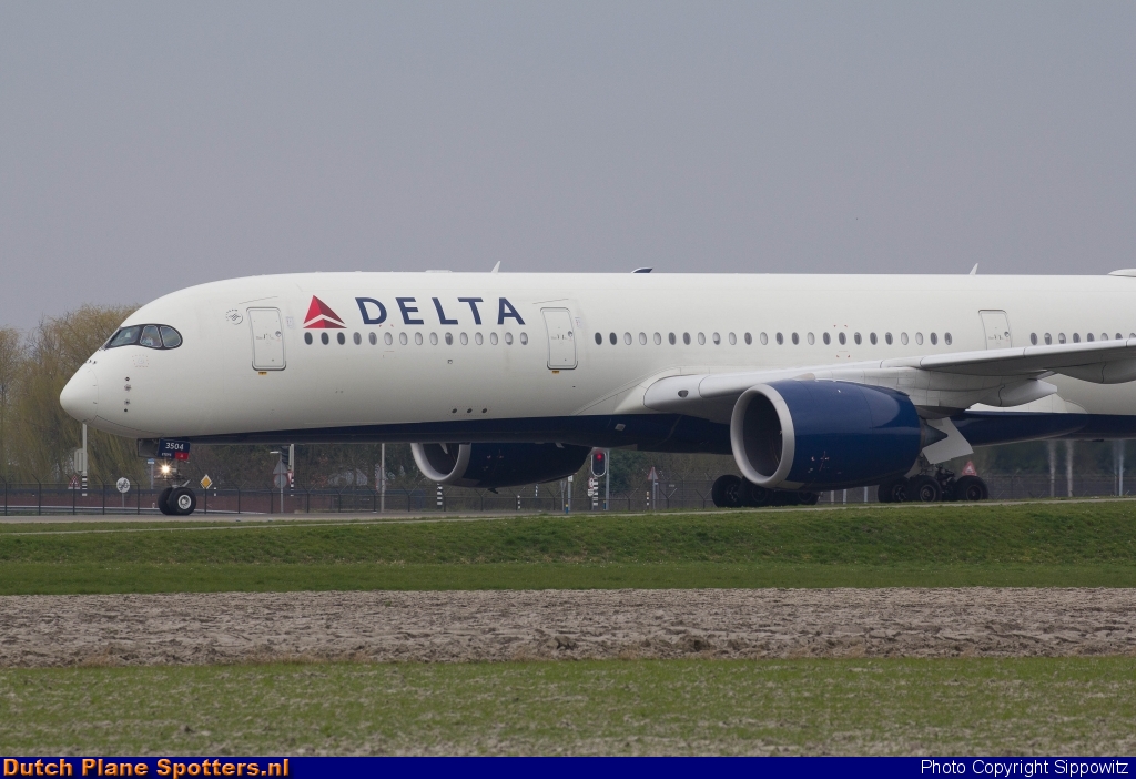 N504DN Airbus A350-900 Delta Airlines by Sippowitz