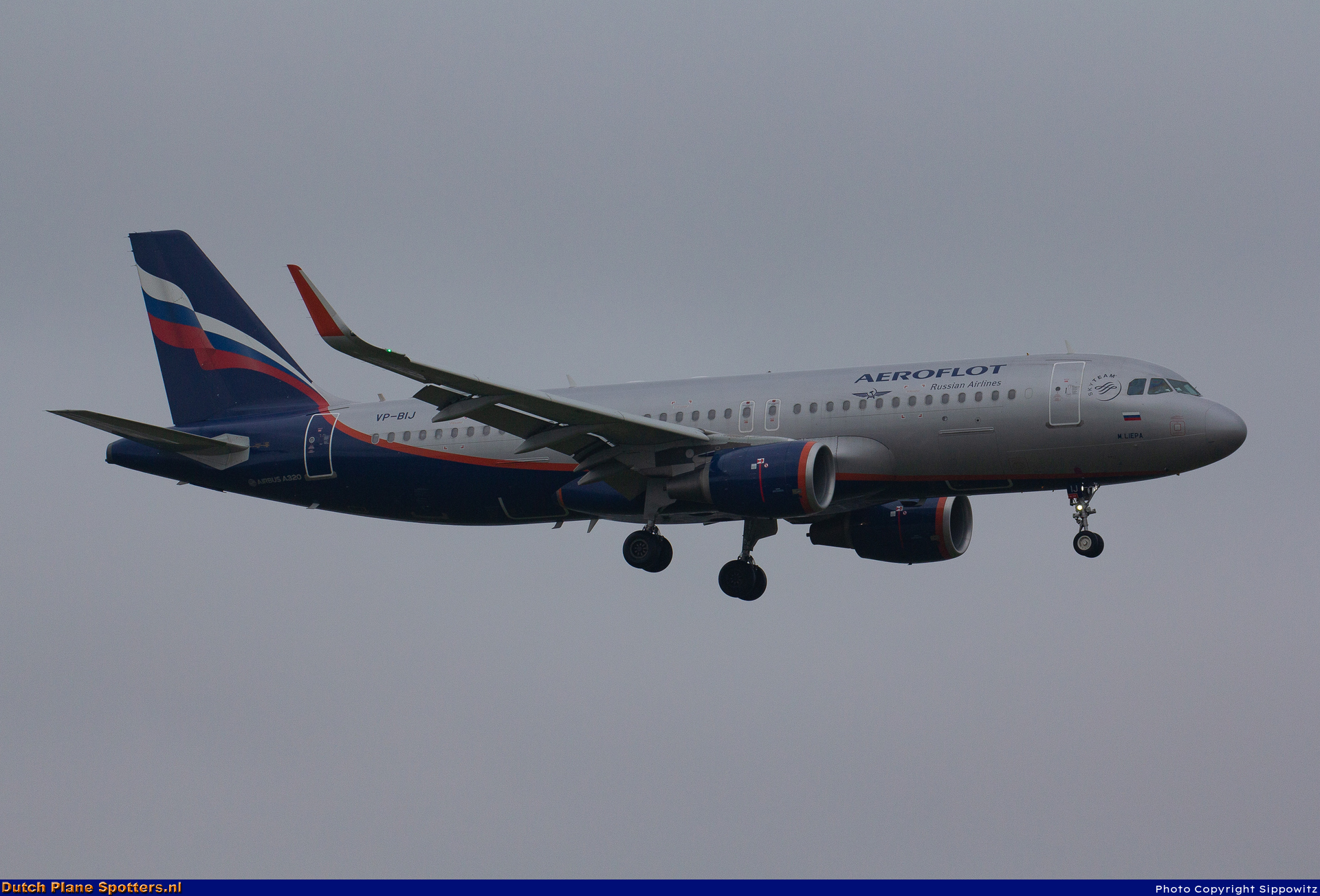 VP-BIJ Airbus A320 Aeroflot - Russian Airlines by Sippowitz