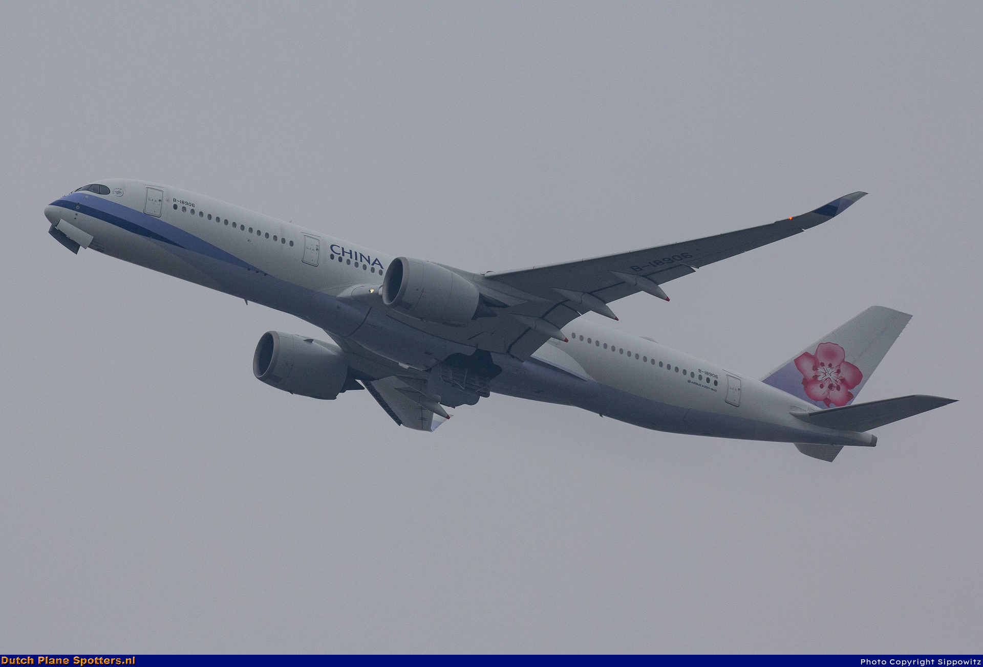 B-18906 Airbus A350-900 China Airlines by Sippowitz