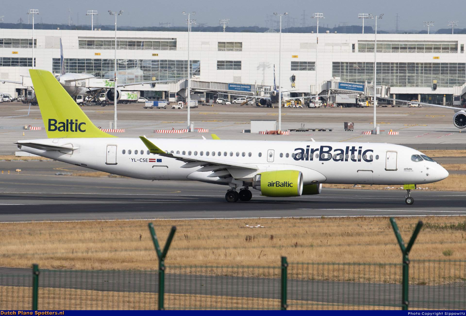 YL-CSE Airbus A220-300 Air Baltic by Sippowitz