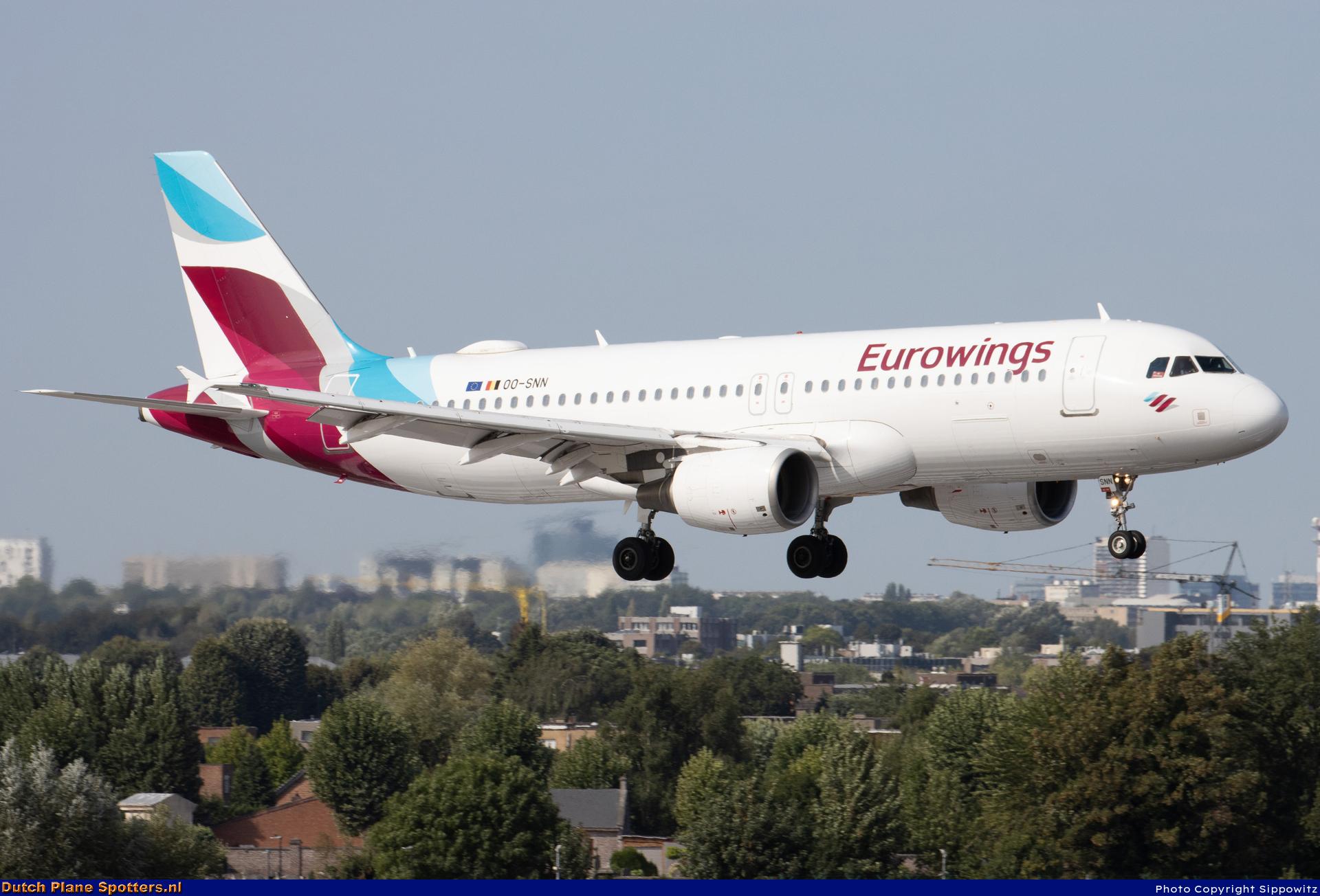 OO-SNN Airbus A320 Brussels Airlines (Eurowings) by Sippowitz