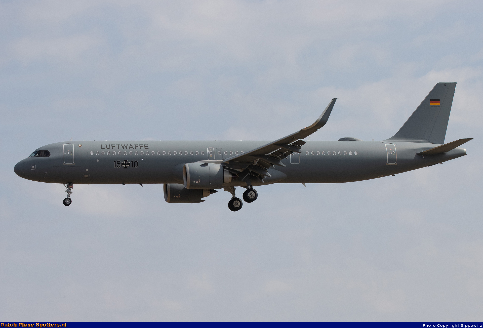 15+10 Airbus A321neo MIL - German Air Force by Sippowitz
