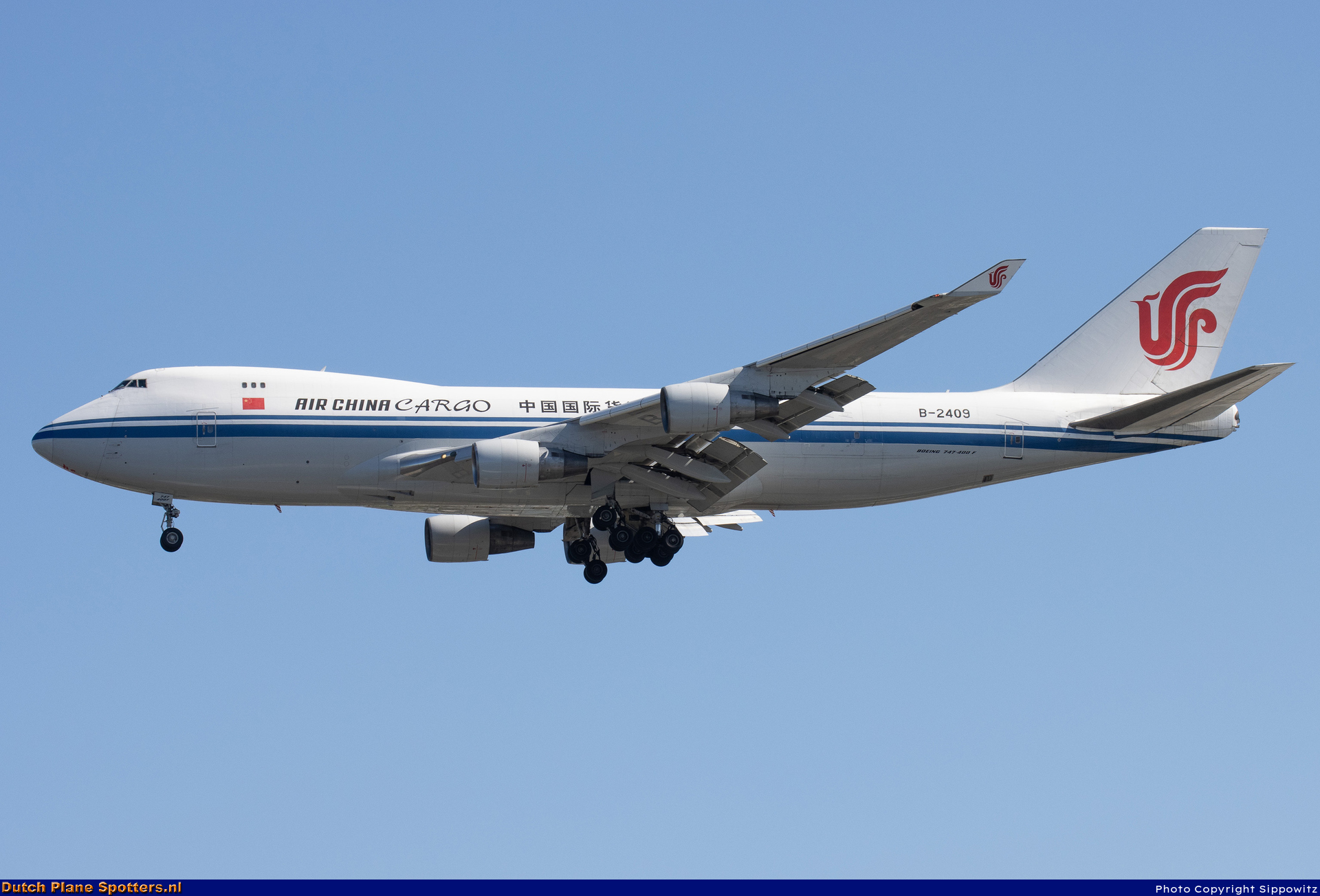 B-2409 Boeing 747-400 Air China Cargo by Sippowitz