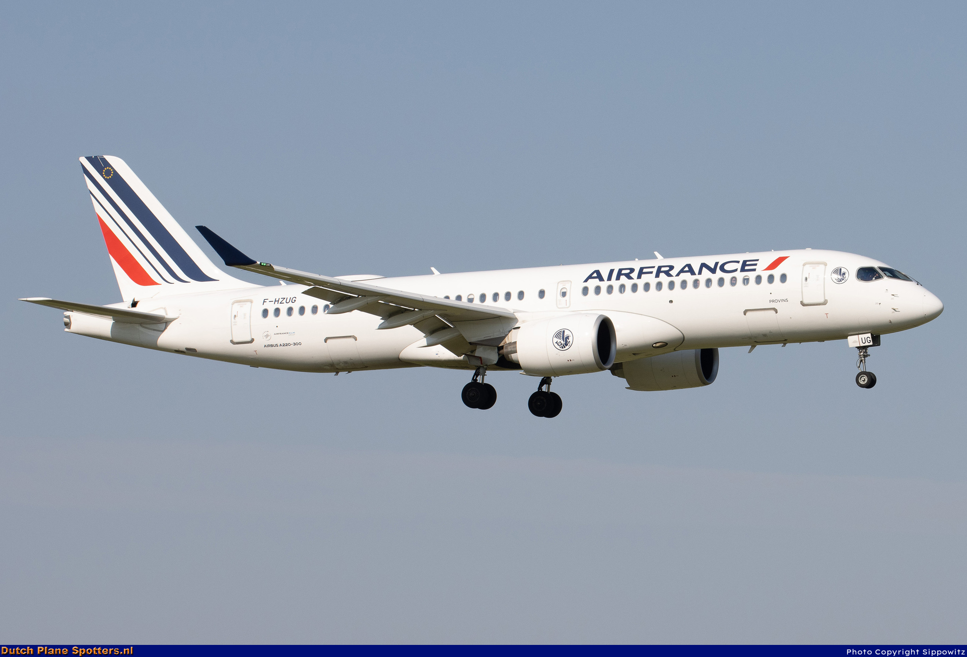 F-HZUG Airbus A220-300 Air France by Sippowitz