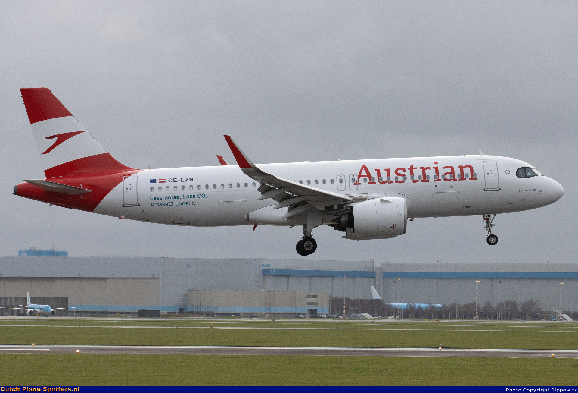 OE-LZN Airbus A320neo Austrian Airlines by Sippowitz