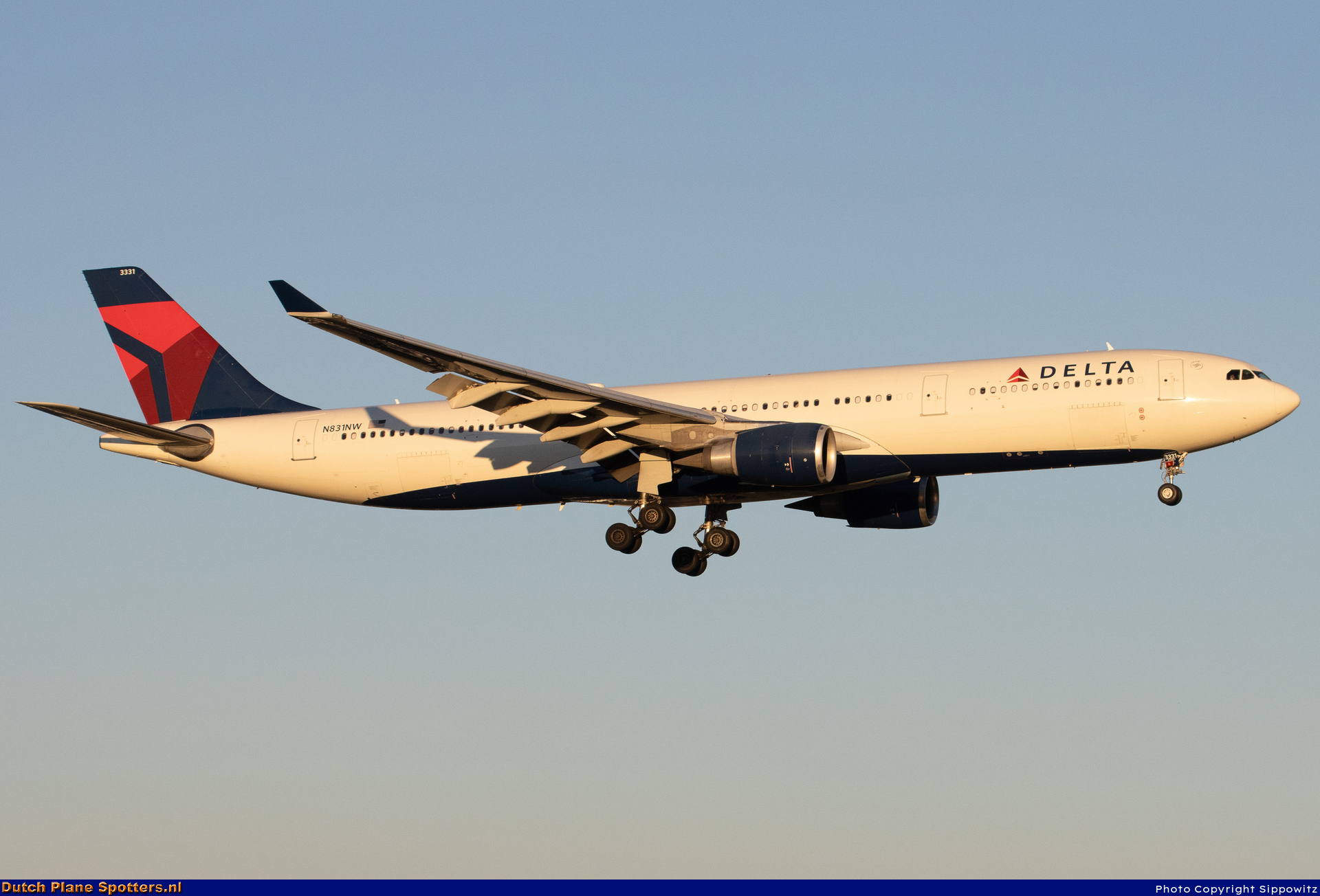 N831NW Airbus A330-300 Delta Airlines by Sippowitz