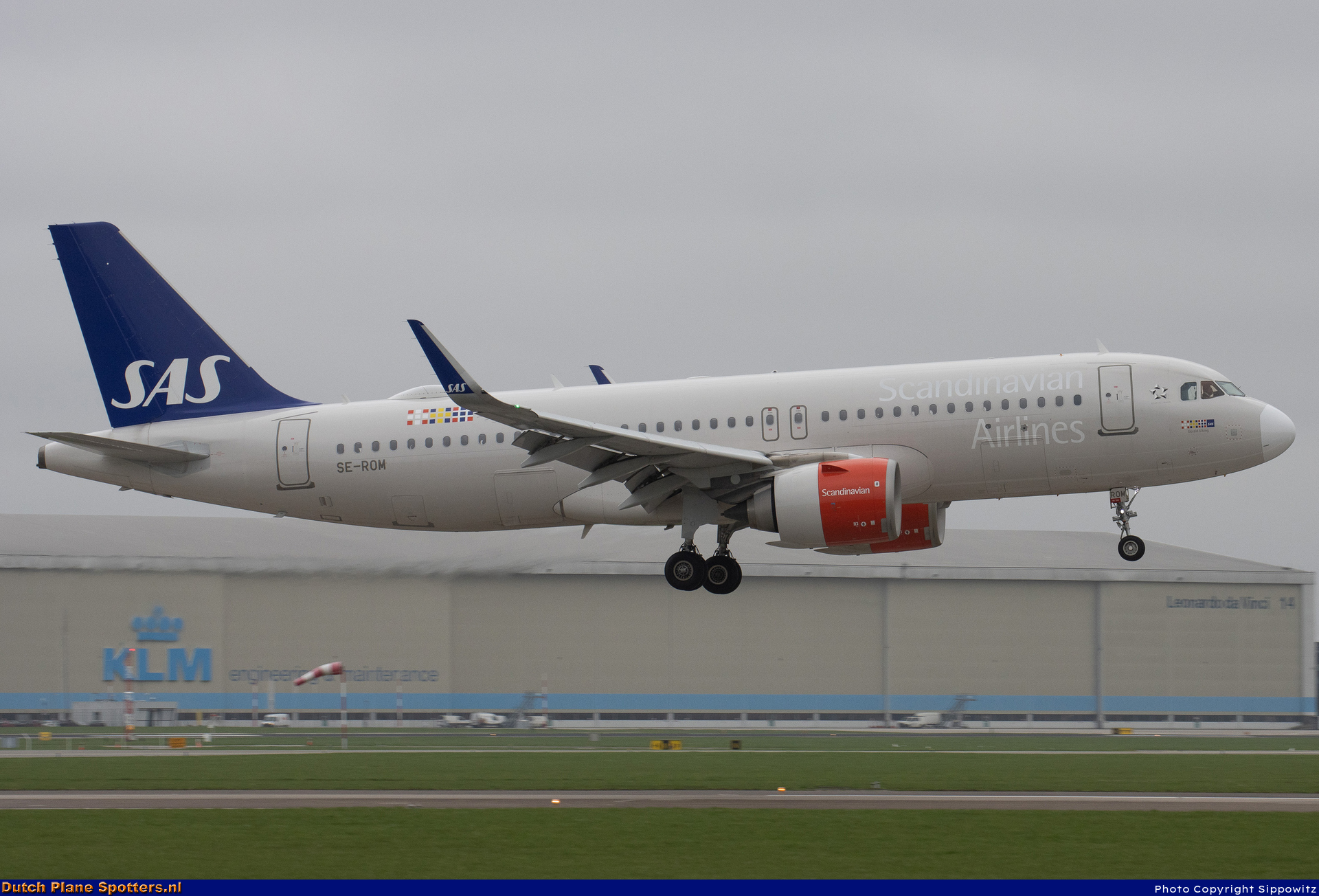 SE-ROM Airbus A320neo SAS Scandinavian Airlines by Sippowitz